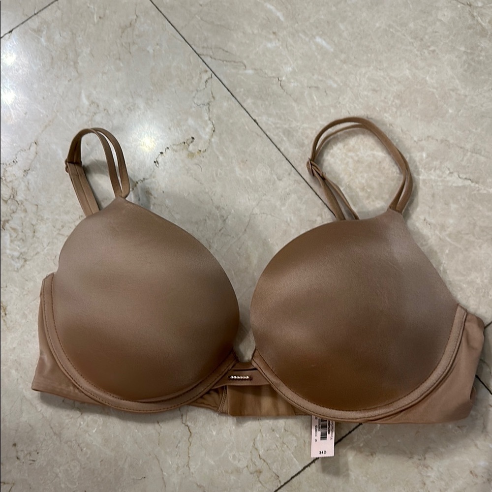 Victoria's Secret Tan T-Shirt Bra with Underwire Support